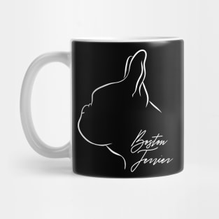 Proud Boston Terrier profile dog lover Bostie Mug